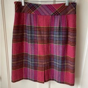 LLBean wool skirt, size 4P